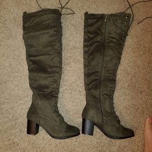 Knee high boots